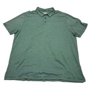 Tommy Bahama Striped Polo Green Size XXL
